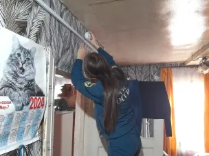 На территории округа продолжаются мероприятия по установке автономных пожарных извещателей